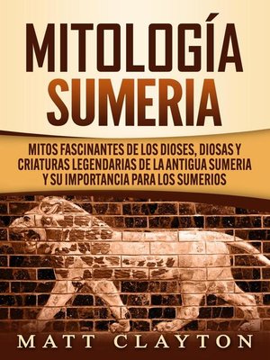 cover image of Mitología sumeria